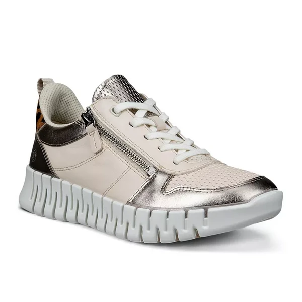 Кроссовки ECCO GRUUV W, бежевый, арт. 218353/61573