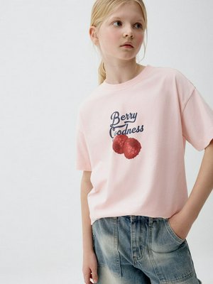 Футболка с принтом для девочек, арт. 10906