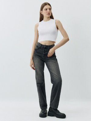 Джинсы STRAIGHT FIT, темно-серый, арт. 403