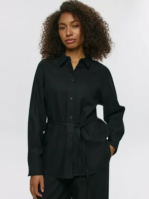 Рубашка из смесового льна, арт. 10946