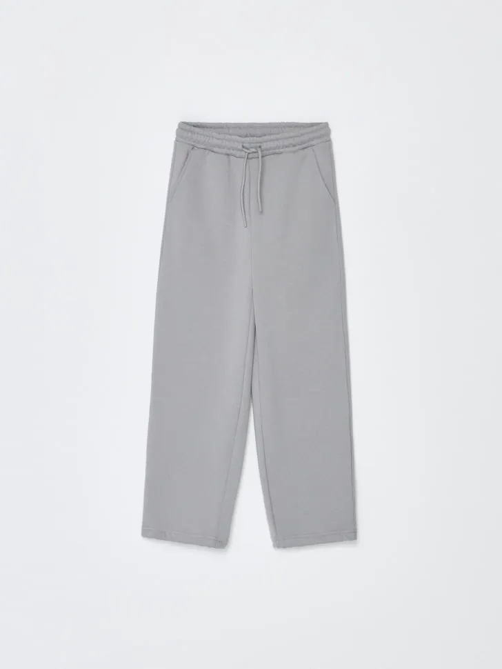 Детские трикотажные брюки, серый, арт. 10959