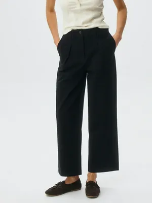 Широкие брюки из хлопка, арт. 10961