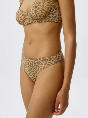 Трусы-слипы из сетчатой ткани, не указан, арт. 10990