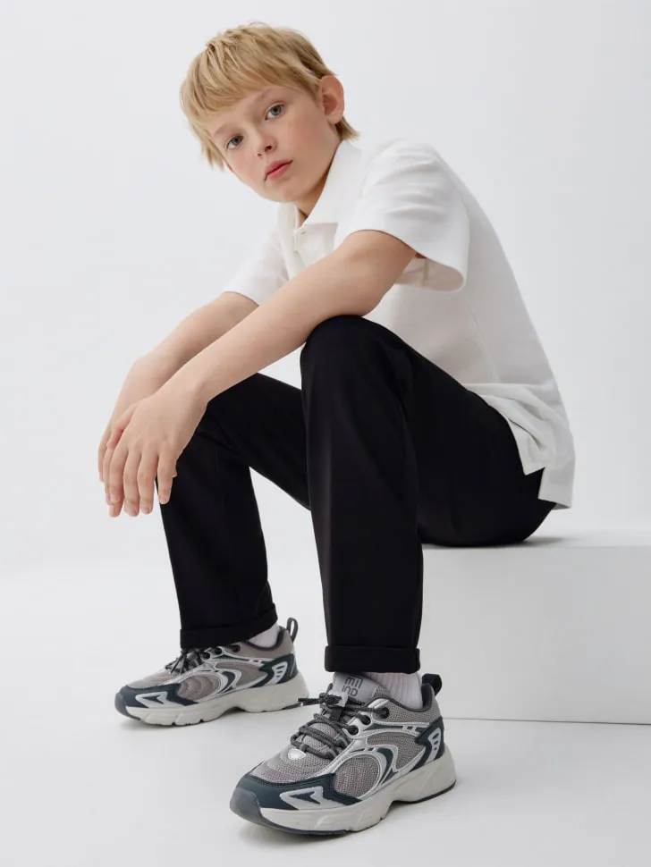 Комбинированные кроссовки для мальчиков, разноцветный, арт. 11001