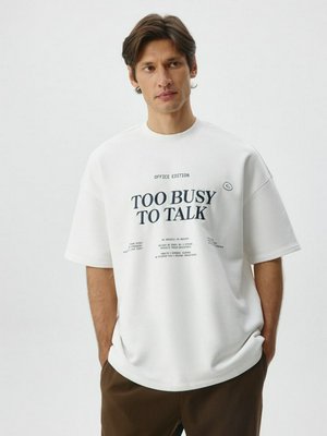 Футболка оверсайз с принтом, арт. 11013