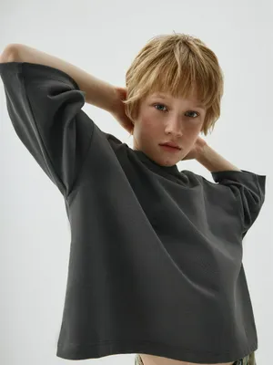 Базовая футболка оверсайз детская, арт. 11022