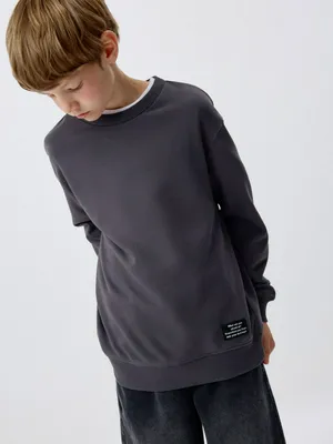 Базовый свитшот оверсайз детский, арт. 11028