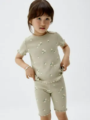 Футболка с принтом для девочек, арт. 11046