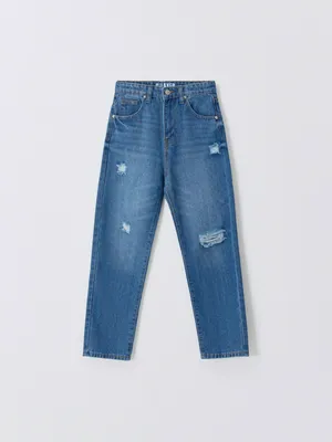 Рваные джинсы Relaxed fit для мальчиков, арт. 11055