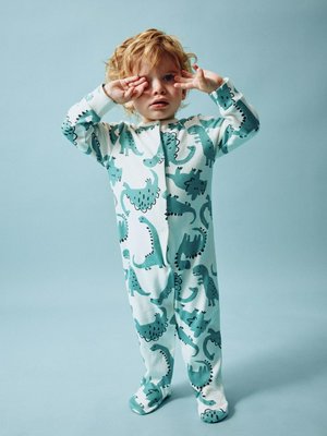 Трикотажный комбинезон с принтом для малышей, арт. 11060