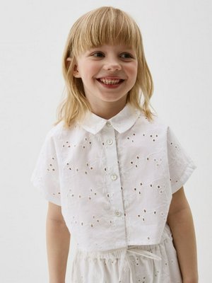 Укороченная рубашка с перфорацией, арт. 11084