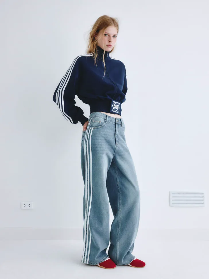 Джинсы Boyfriend SELA Young, голубой, арт. 11111