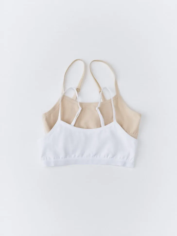 Набор топов для девочек, 2 шт., разноцветный, арт. 11192