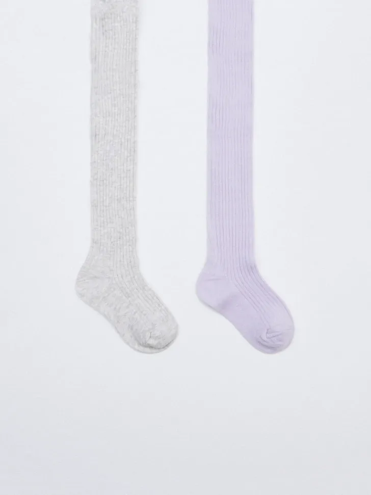 Набор колготок для девочек, разноцветный, арт. 11251