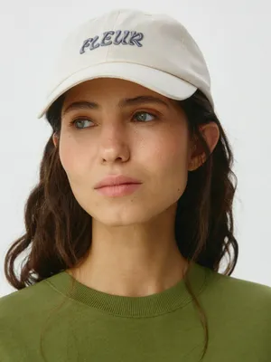 Бейсболка с вышивкой, бежевый, арт. 11571