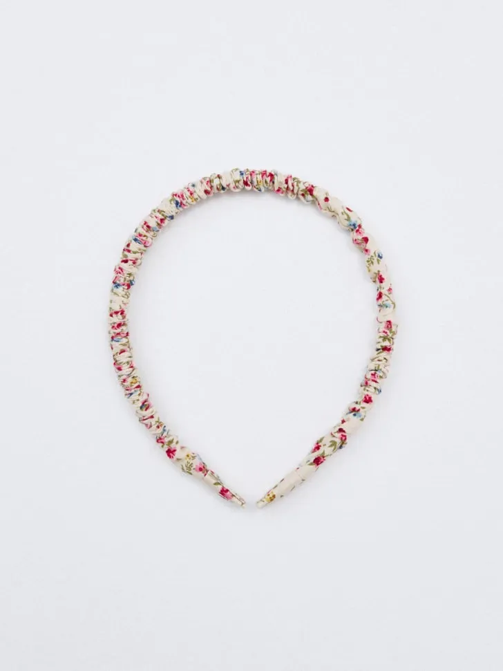 Ободок для волос с принтом для девочек, разноцветный, арт. 11573