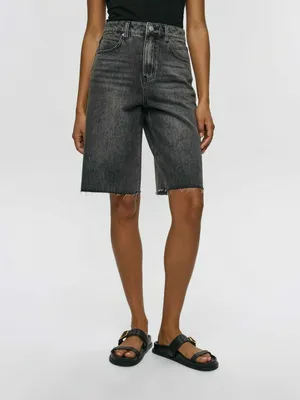 Удлиненные джинсовые шорты, арт. 11604