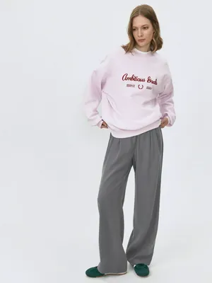 Костюмные брюки на резинке, арт. 11613