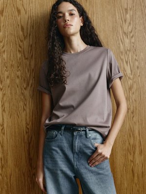 Футболка из интерлока с модалом и шелком, арт. 11636