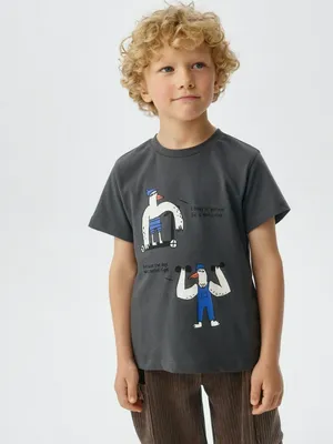Футболка с принтом для мальчиков, арт. 11668