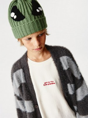 Вязаная шапка-бини для мальчиков, арт. 11674