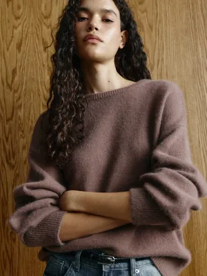 Джемпер из смесовой шерсти енота, арт. 11683