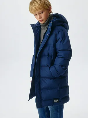 Зимний стеганый пуховик для мальчиков, арт. 11684