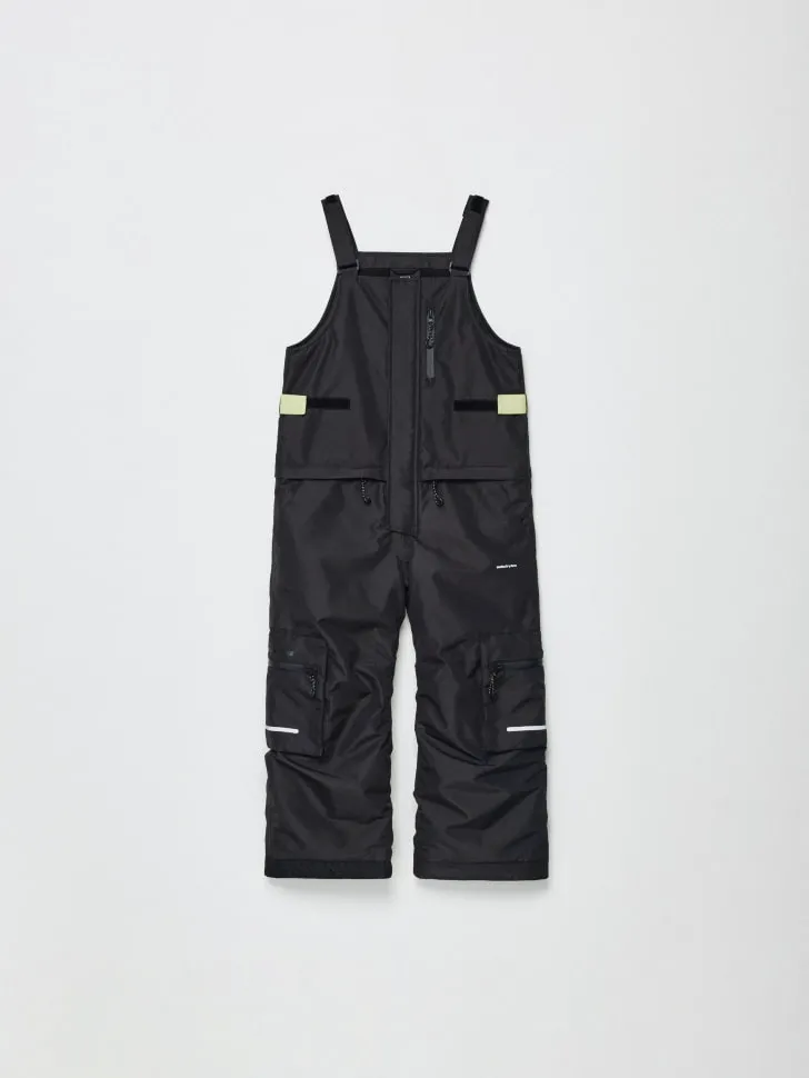 Детский Зимний Горнолыжный Полукомбинезон Seladrytex®, черный, арт. 11783