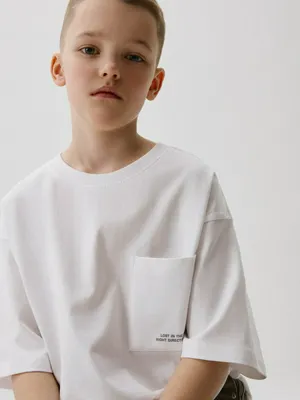 Детская футболка с карманом, арт. 11791