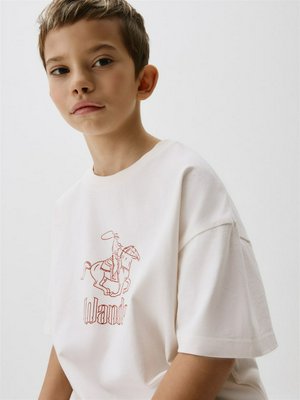 Футболка оверсайз с принтом для мальчиков, арт. 11794