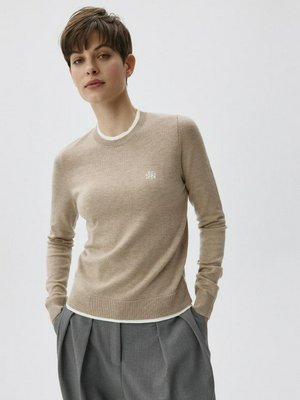 Базовый джемпер с содержанием шерсти, арт. 11834