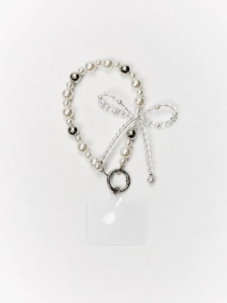 Брелок женский, белый, арт. 11866