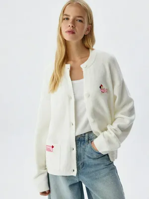 Кардиган оверсайз с содержанием шерсти, арт. 11946