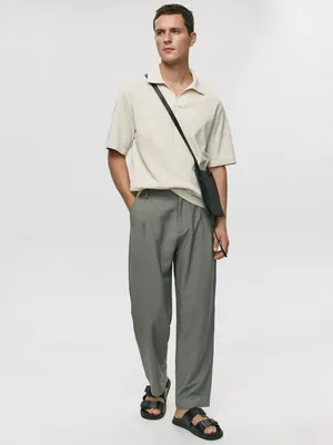 Брюки из креповой вискозы, арт. 11988