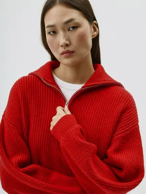 Вязаный джемпер с содержанием шерсти, арт. 11996