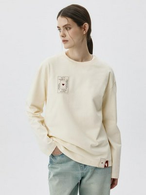 Лонгслив оверсайз с принтом, арт. 12047