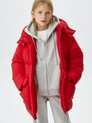 Зимний пуховик для девочек, арт. 12072