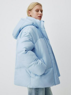 Стёганая оверсайз куртка, арт. 12074