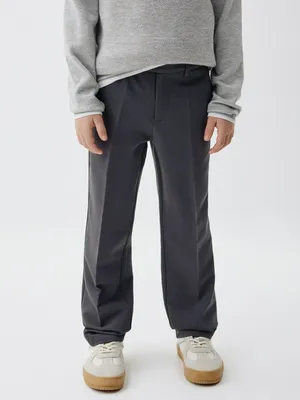 Зауженные классические брюки для мальчиков, арт. 12092