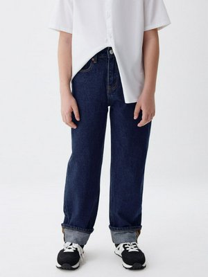 Джинсы Baggy с подворотами для мальчиков, арт. 12112