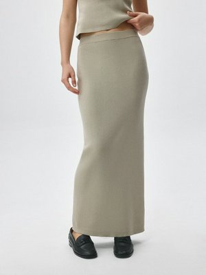 Трикотажная юбка макси, арт. 12126