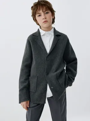 Вязаный пиджак для мальчиков, арт. 12135