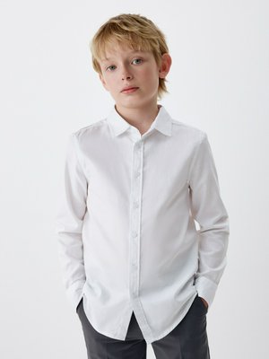Классическая белая рубашка для мальчиков, арт. 12137