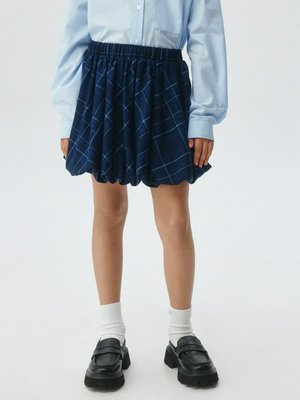 Юбка-баллон в клетку для девочек, арт. 12148