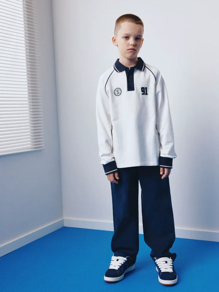 Брюки carpenter для мальчиков, синий, арт. 12160