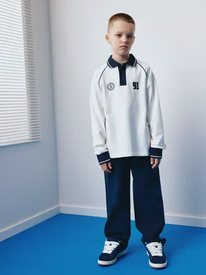 Брюки carpenter для мальчиков, синий, арт. 12160