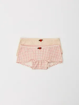 Набор из 2 трусов-шортиков для девочек, арт. 12211