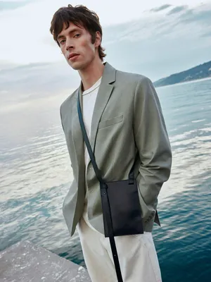 Пиджак из смесового льна и хлопка, арт. 12232