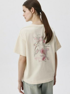 Футболка оверсайз с принтом, арт. 12238