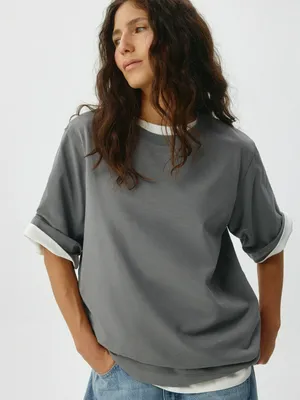 Базовая футболка ALBA оверсайз, арт. 12248